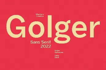 Golger font