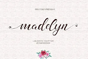 Madelyn Chic Script font