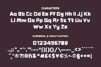 Cagtus font