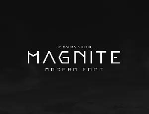 Magnite font