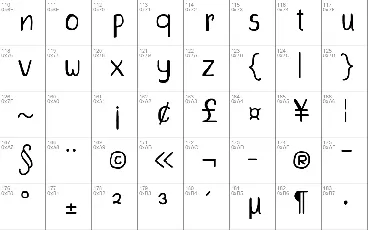 Hilona font