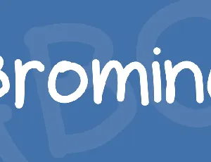 Bromine font