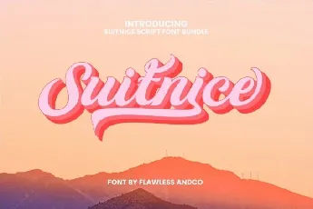 Suitnice font