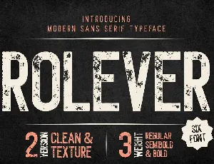 Rolever font