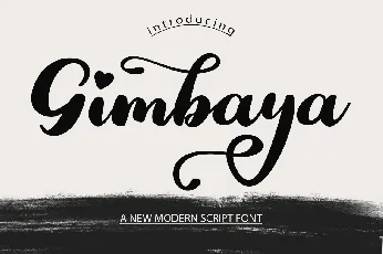 Gimbaya font