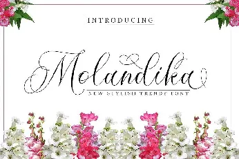 Molandika Calligraphy font