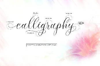 Molandika Calligraphy font