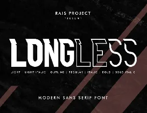 Longless font