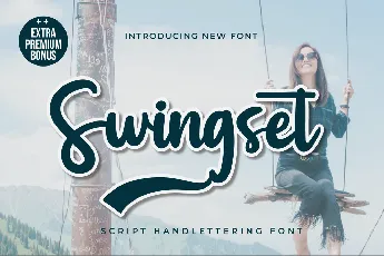 Swingset font