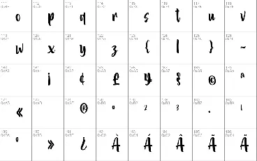 Akidan Hatory font