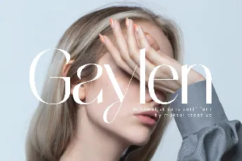 Gaylen font