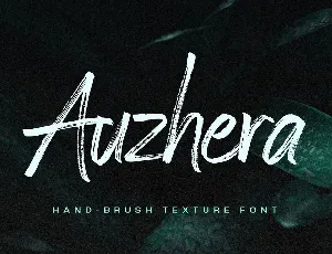 Auzhera font