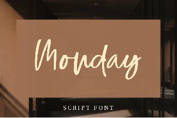 Monday font