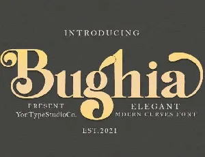 Bughia font