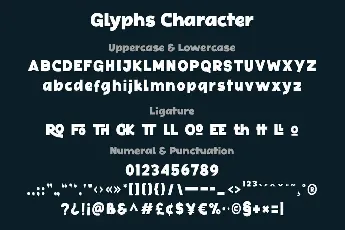 Black Foroth font