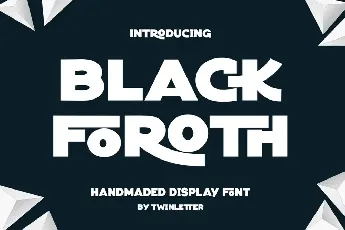 Black Foroth font