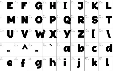 Black Foroth font