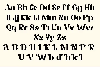 Merdian font