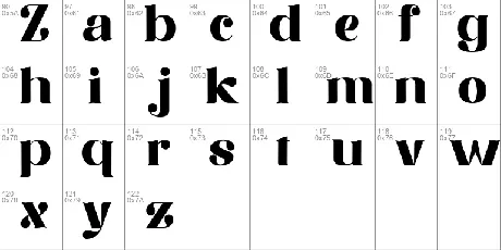 Merdian font