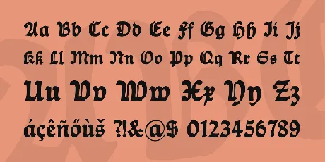 DS Ballade font