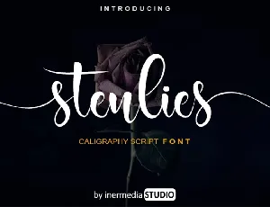 Stenlies font