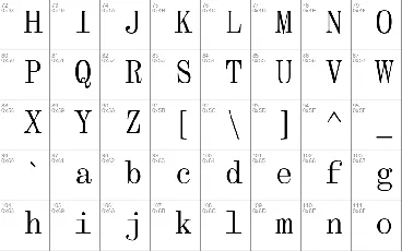 New Heterodox Mono font