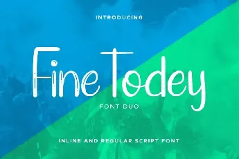 Fine Todey Display font