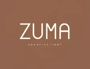 Zuma font