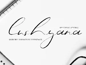 Lushyana Typeface font