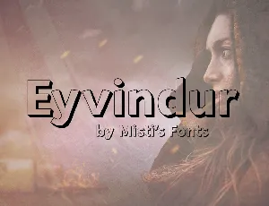 Eyvindur font