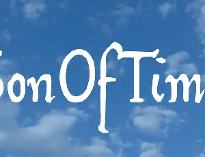 SonOfTime font