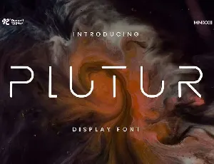 Plutur font