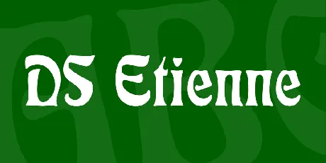 DS Etienne font