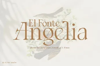 Ele Angelia Family font