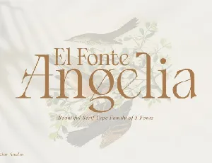 Ele Angelia Family font