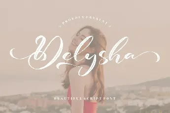 Delysha font