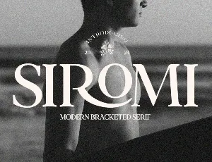 TBJ Siromi lite font