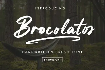 Brocolatos font