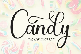 Candy Calligraphy font