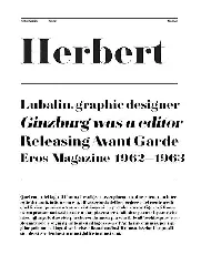 Herbert Serif font