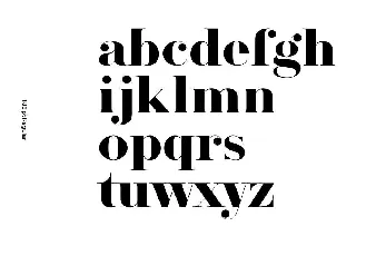 Herbert Serif font