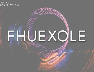 Fhuexole font