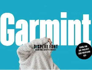 Garmint font