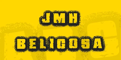 JMH Belicosa font