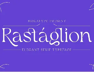 Rastaglion font