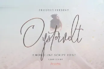 Oystersvelt Signature font