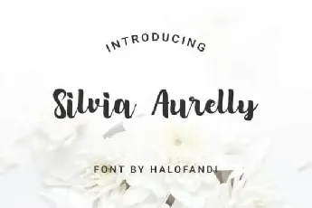 Silvia Aurelly Script font