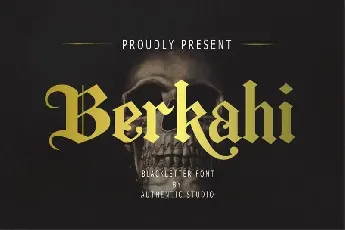 Berkahi Blackletter font