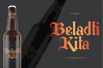 Berkahi Blackletter font