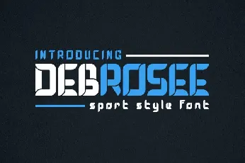 DEBROSEE font